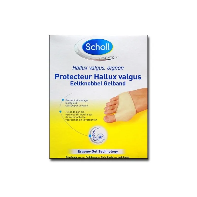 Scholl Hallux Valgus Protection taille 39-42 Scholl Hallux Valgus Protection taille 39-42