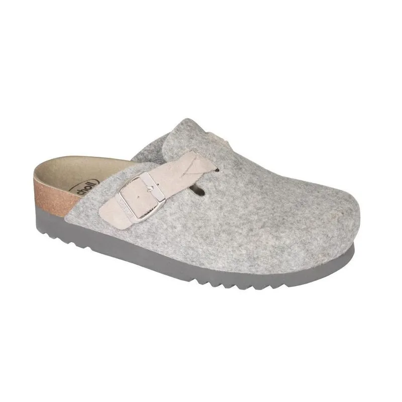 Scholl mules Amiata Braid gris-36 Scholl mules Amiata Braid gris-36