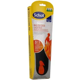 Scholl Pharma 2 Semelles In Balance Bas du Dos taille 37-39.5