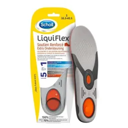 Scholl Pharma 2 Semelles Liquiflex Soutien Renforcé taille 35.5-40.5