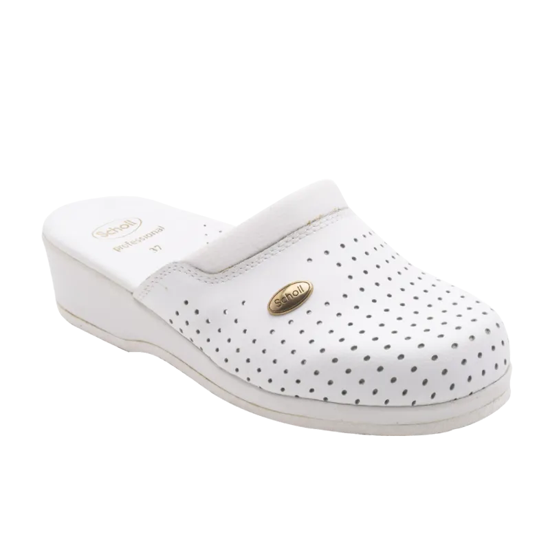 Scholl Sabot Backguard gamme professionnelle taille 35 -blanc