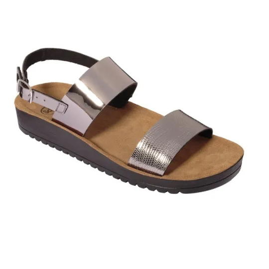 Scholl sandales CYNTHIA SANDAL -étain -35 Scholl sandales CYNTHIA SANDAL -étain -35