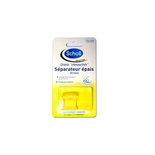 Scholl Séparateur Epais d'Orteils Gelactiv Scholl Séparateur Epais d'Orteils Gelactiv