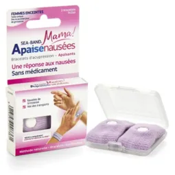 Sea Band Mama Bracelets Anti-nausées Rose