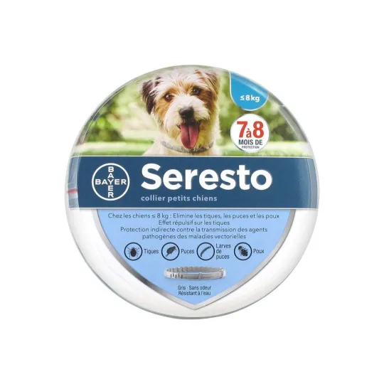Seresto Collier Petit Chien de Moins de 8kg Seresto Collier Petit Chien de Moins de 8kg