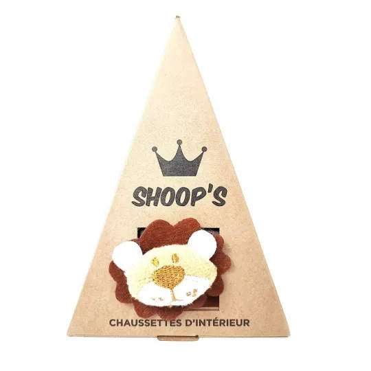 Shoop's Chaussettes d'Intérieur bébé de 6 à 24 mois-Lion Shoop's Chaussettes d'Intérieur bébé de 6 à 24 mois-Lion