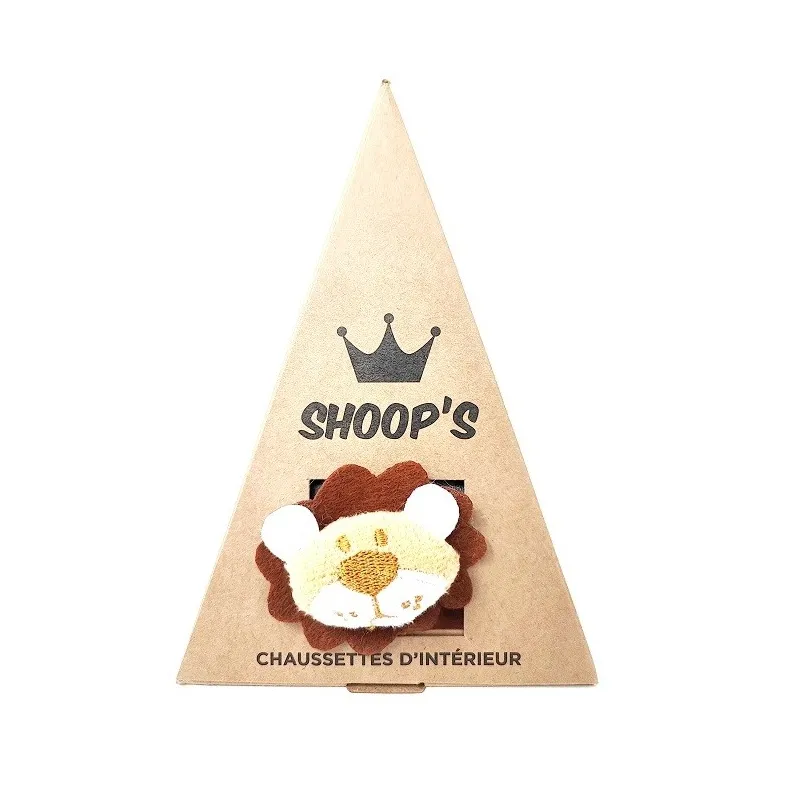 Shoop's Chaussettes d'Intérieur bébé de 6 à 24 mois-Lion Shoop's Chaussettes d'Intérieur bébé de 6 à 24 mois-Lion
