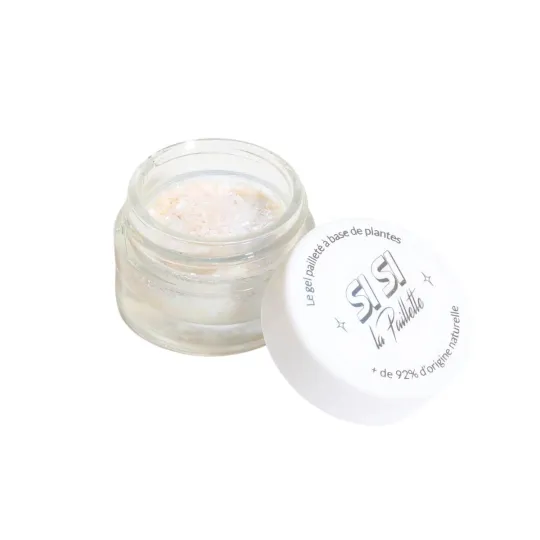 Si Si La Paillette Gel Pailleté Nuit Blanche 10g Si Si La Paillette Gel Pailleté Nuit Blanche 10g