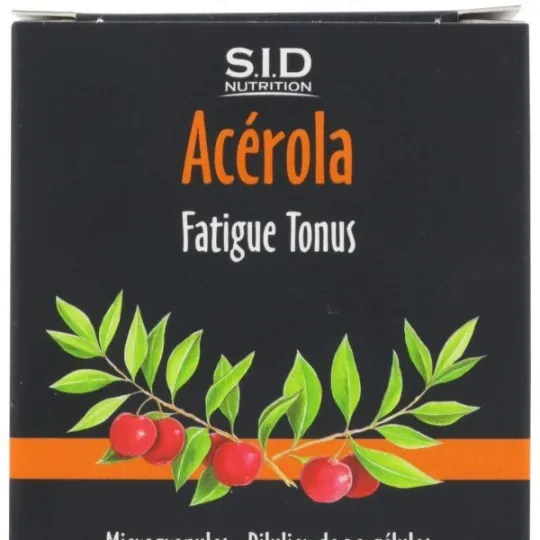 SID Nutrition Acérola 30 Gélules SID Nutrition Acérola 30 Gélules