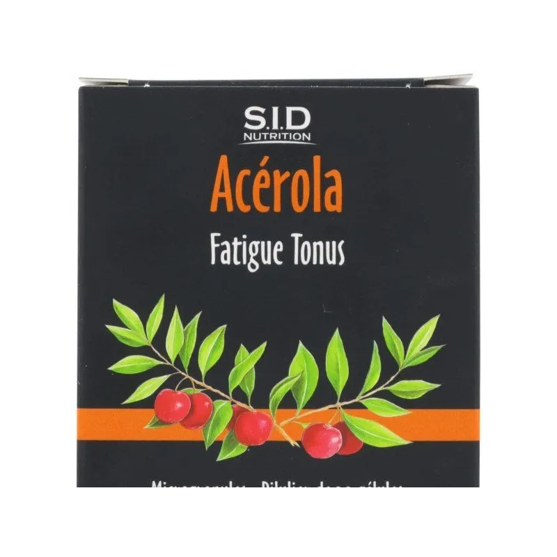 SID Nutrition Acérola 30 Gélules SID Nutrition Acérola 30 Gélules