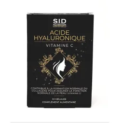 Sid Nutrition Acide Hyaluronique Vitamine C 30 Gélules