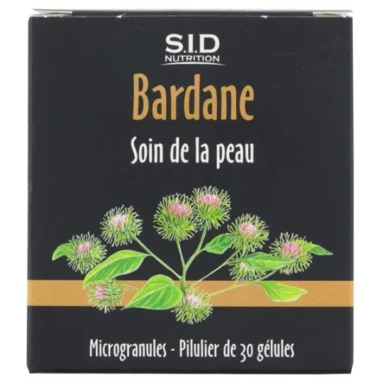 SID Nutrition Bardane 30 Gélules SID Nutrition Bardane 30 Gélules
