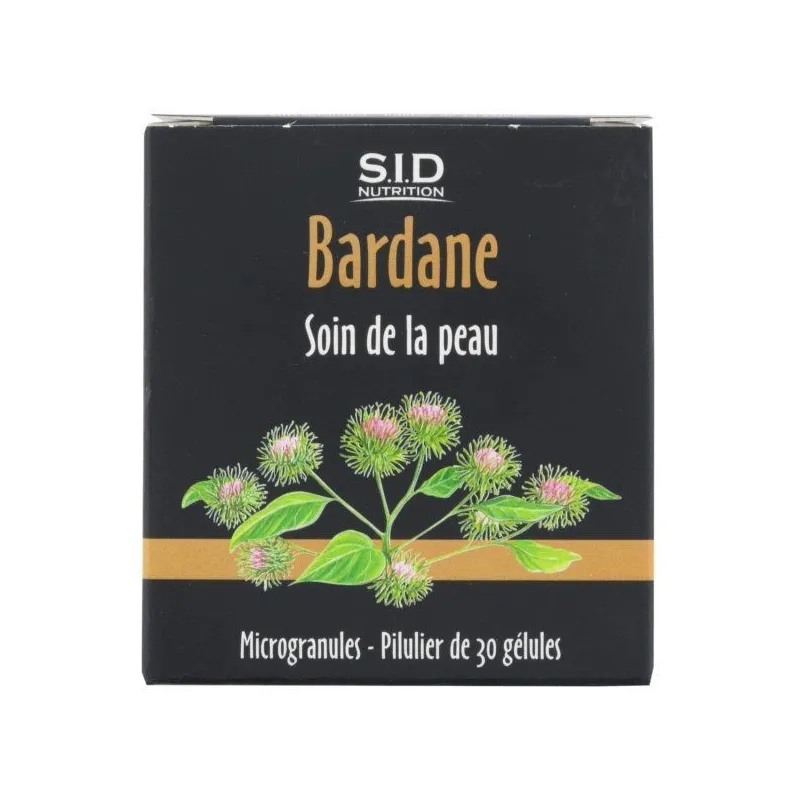 SID Nutrition Bardane 30 Gélules SID Nutrition Bardane 30 Gélules