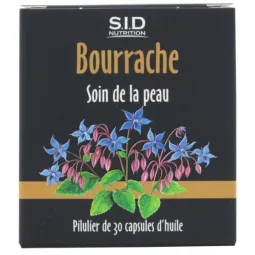 SID Nutrition Bourrache 30 Gélules