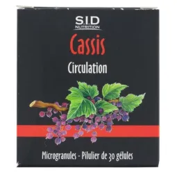 SID Nutrition Cassis 30 Gélules