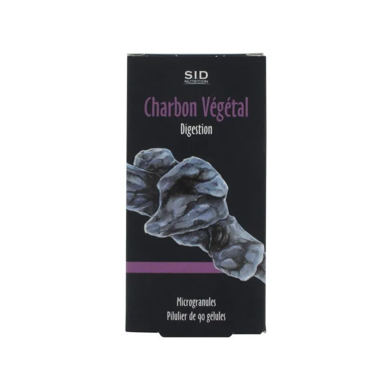 SID Nutrition Charbon Végétal 90 Gélules
