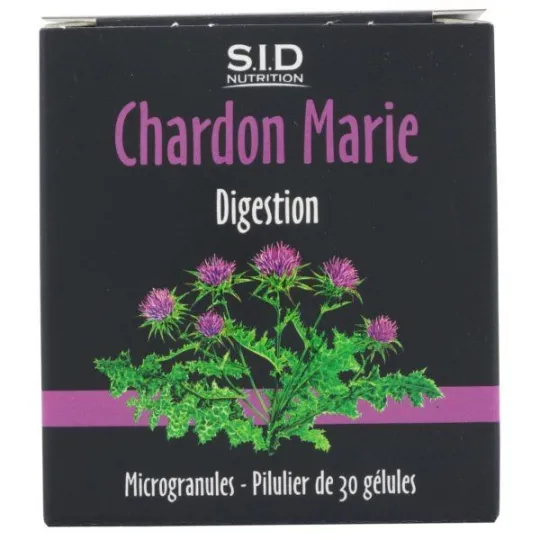 SID Nutrition Chardon Marie 30 Gélules SID Nutrition Chardon Marie 30 Gélules