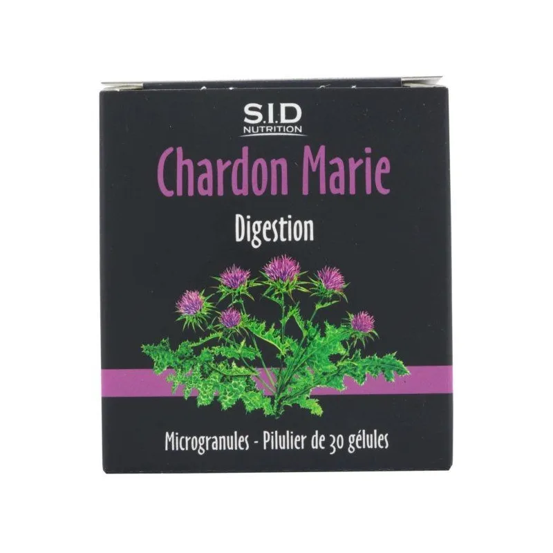 SID Nutrition Chardon Marie 30 Gélules SID Nutrition Chardon Marie 30 Gélules