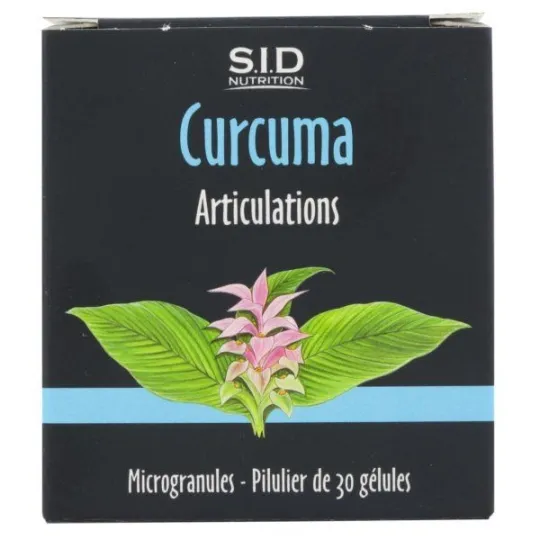 SID Nutrition Curcuma 30 Gélules SID Nutrition Curcuma 30 Gélules