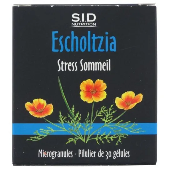 SID Nutrition Escholtzia 30 Gélules SID Nutrition Escholtzia 30 Gélules