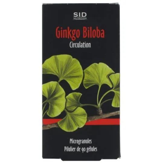 SID Nutrition Ginkgo Biloba 90 Gélules SID Nutrition Ginkgo Biloba 90 Gélules