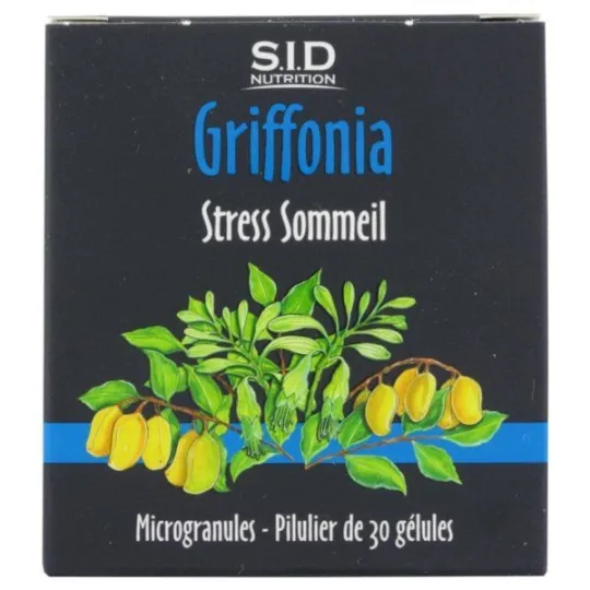 SID Nutrition Griffonia 30 Gélules SID Nutrition Griffonia 30 Gélules