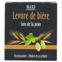 SID Nutrition Levure de Bière 30 Gélules