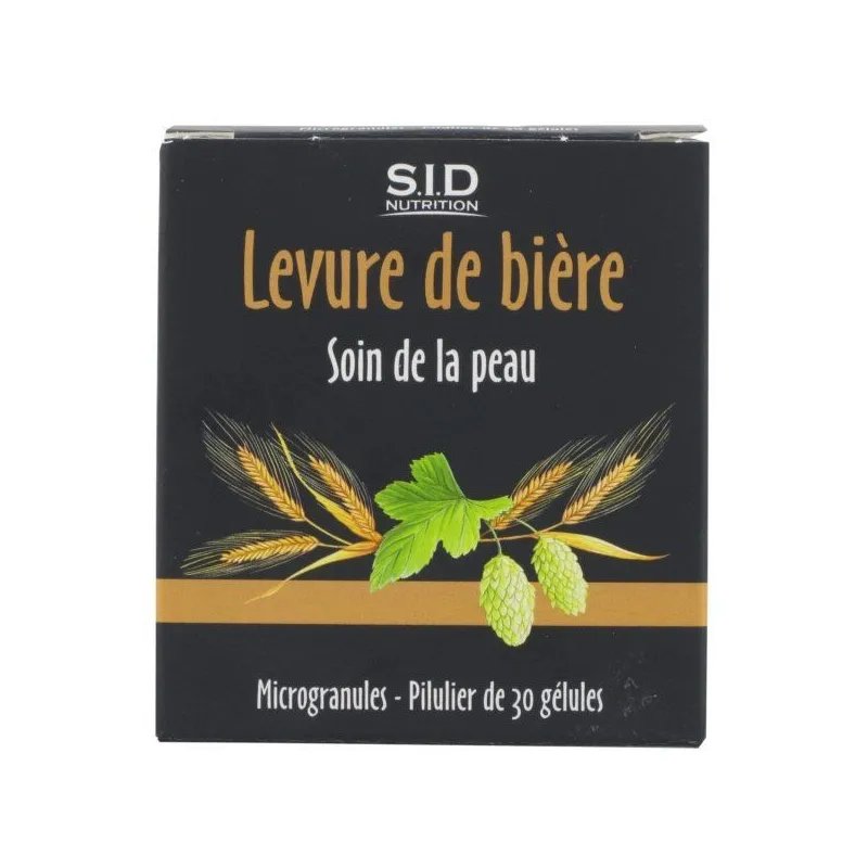 SID Nutrition Levure de Bière 30 Gélules SID Nutrition Levure de Bière 30 Gélules