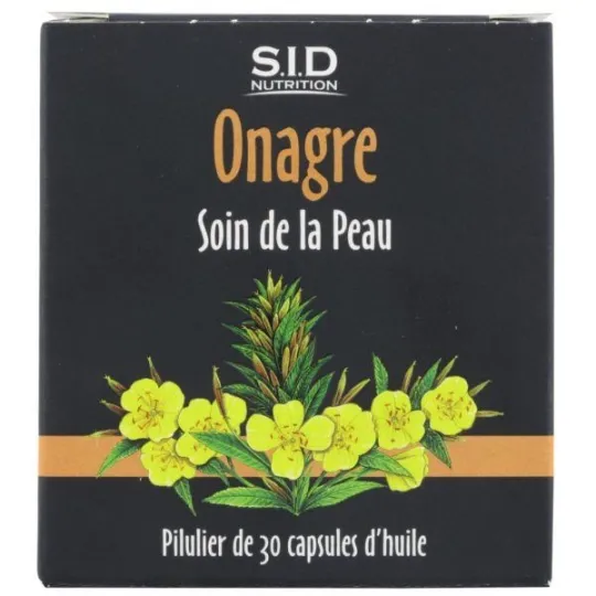 SID Nutrition Onagre 30 Gélules SID Nutrition Onagre 30 Gélules