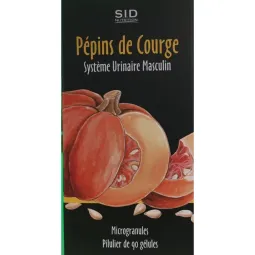 Sid Nutrition Pépins de Courge 90 gélules