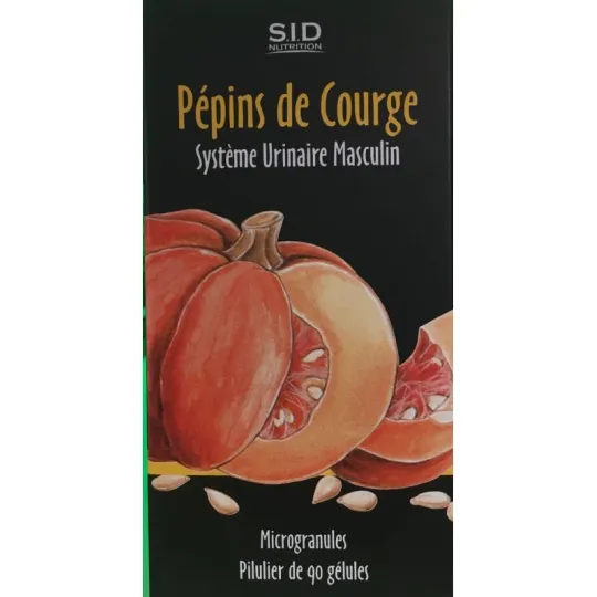 Sid Nutrition Pépins de Courge 90 gélules