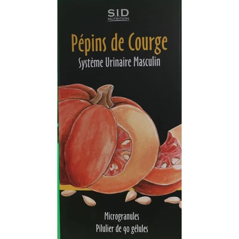 Sid Nutrition Pépins de Courge 90 gélules