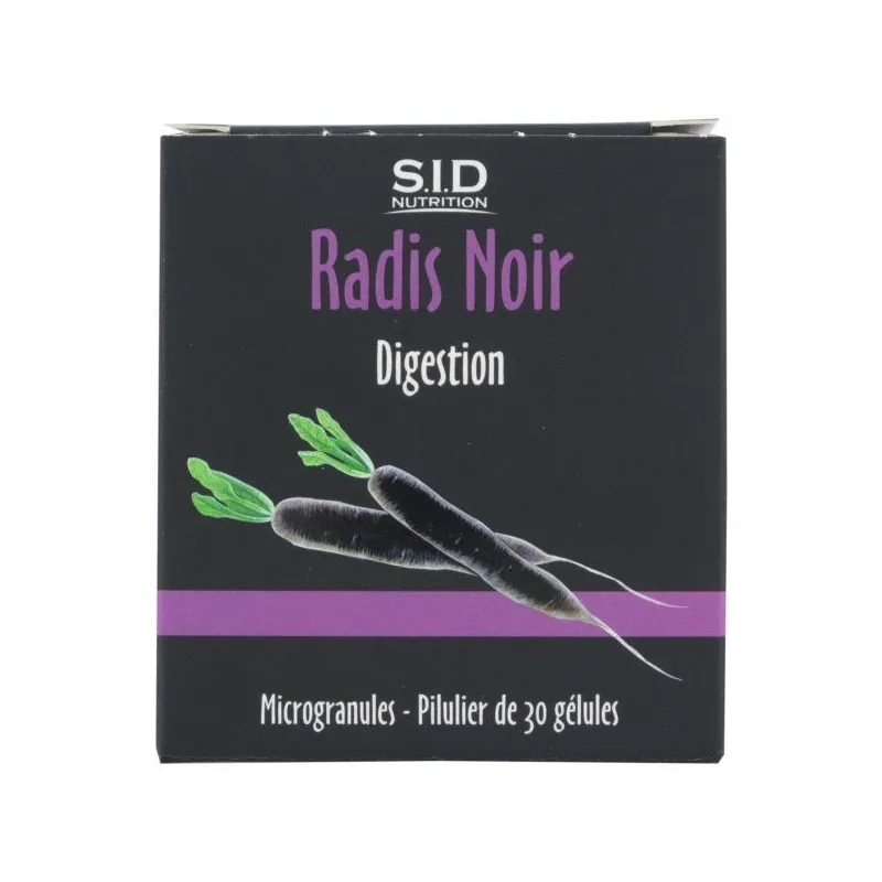 SID Nutrition Radis Noir 30 Gélules SID Nutrition Radis Noir 30 Gélules
