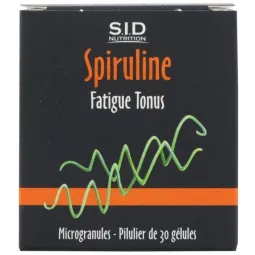 SID Nutrition Spiruline 30 Gélules