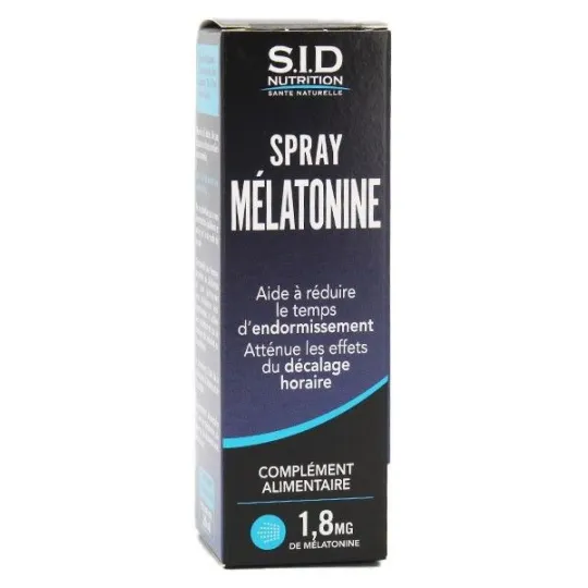 Sid Nutrition Spray Mélatonine 1.8mg 20ml