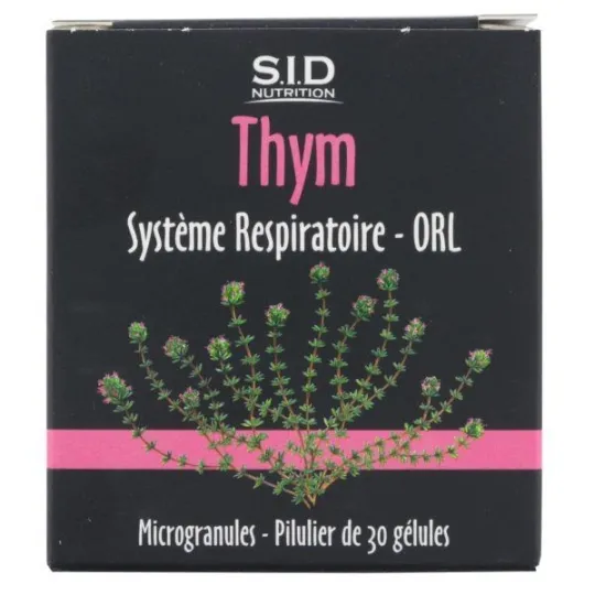 SID Nutrition Thym 30 Gélules SID Nutrition Thym 30 Gélules