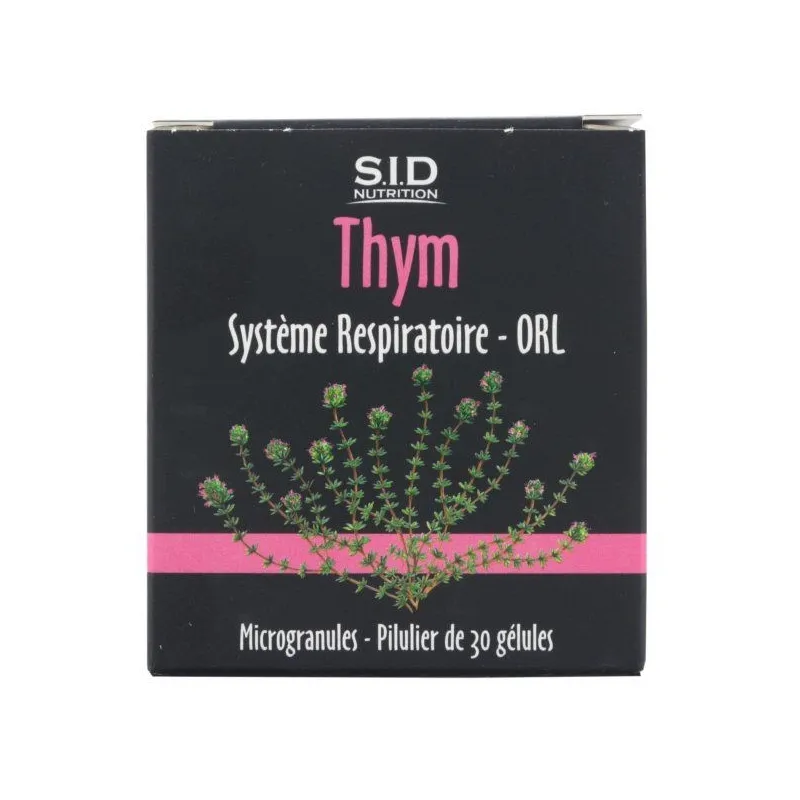 SID Nutrition Thym 30 Gélules SID Nutrition Thym 30 Gélules