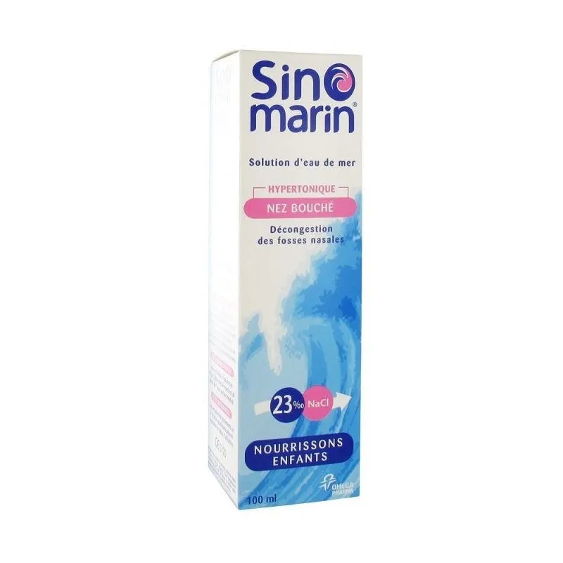 Sinomarin Solution d'Eau de Mer Nourrissons et Enfants 100 ml