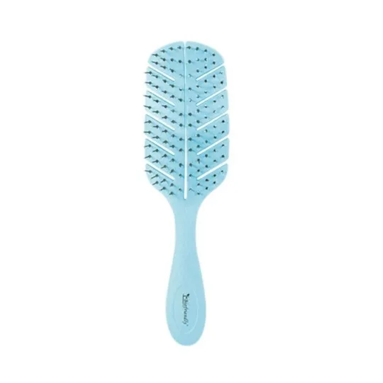 Beter Brosse à cheveux en Fibres Recyclables Picots Anti-noeuds-Bleu pâle aquarelle