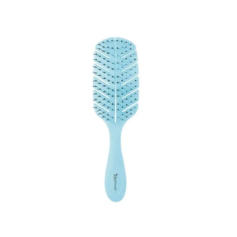 Beter Brosse à cheveux en Fibres Recyclables Picots Anti-noeuds-Bleu pâle aquarelle