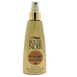 Soleil Noir Huile Sèche Vitaminée 4 Bronzage Intense 150ml