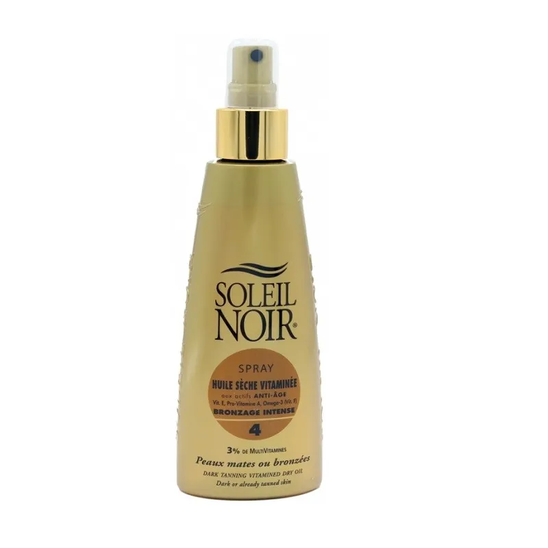 Soleil Noir Huile Sèche Vitaminée 4 Bronzage Intense 150ml Soleil Noir Huile Sèche Vitaminée 4 Bronzage Intense 150ml