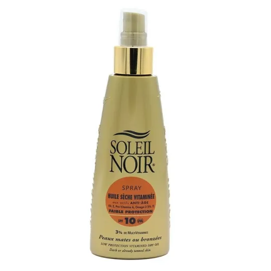 Soleil Noir Huile Sèche Vitaminée SPF10 150ml Soleil Noir Huile Sèche Vitaminée SPF10 150ml