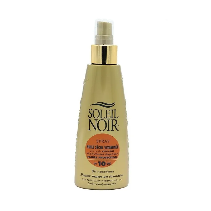 Soleil Noir Huile Sèche Vitaminée SPF10 150ml Soleil Noir Huile Sèche Vitaminée SPF10 150ml