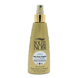 Soleil Noir Huile Sèche Vitaminée SPF6 Faible Protection 150ml