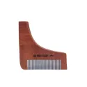 Big Moustache Peigne Taille Barbe en Bois Antistatique
