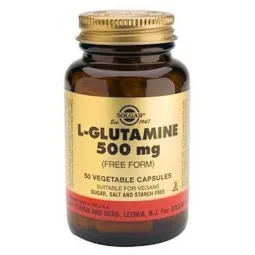 Solgar L-Glutamine 500mg 50 gélules végétales