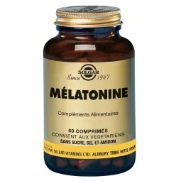 Solgar Mélatonine 1 mg 60 comprimés