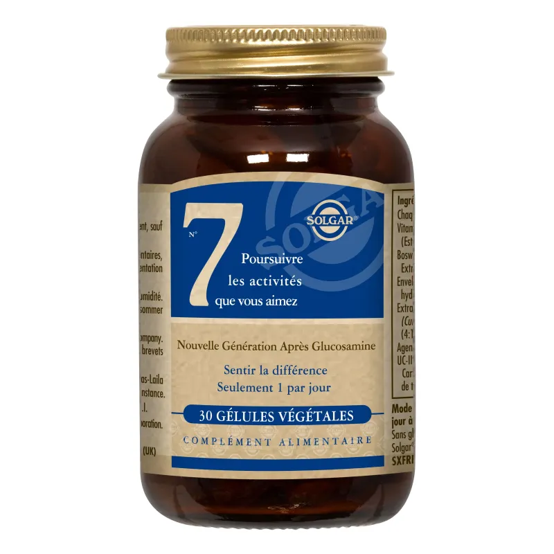 Solgar N°7 30 Gélules Végétales Solgar N°7 30 Gélules Végétales