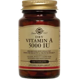 Solgar Vitamine A 100 Comprimés